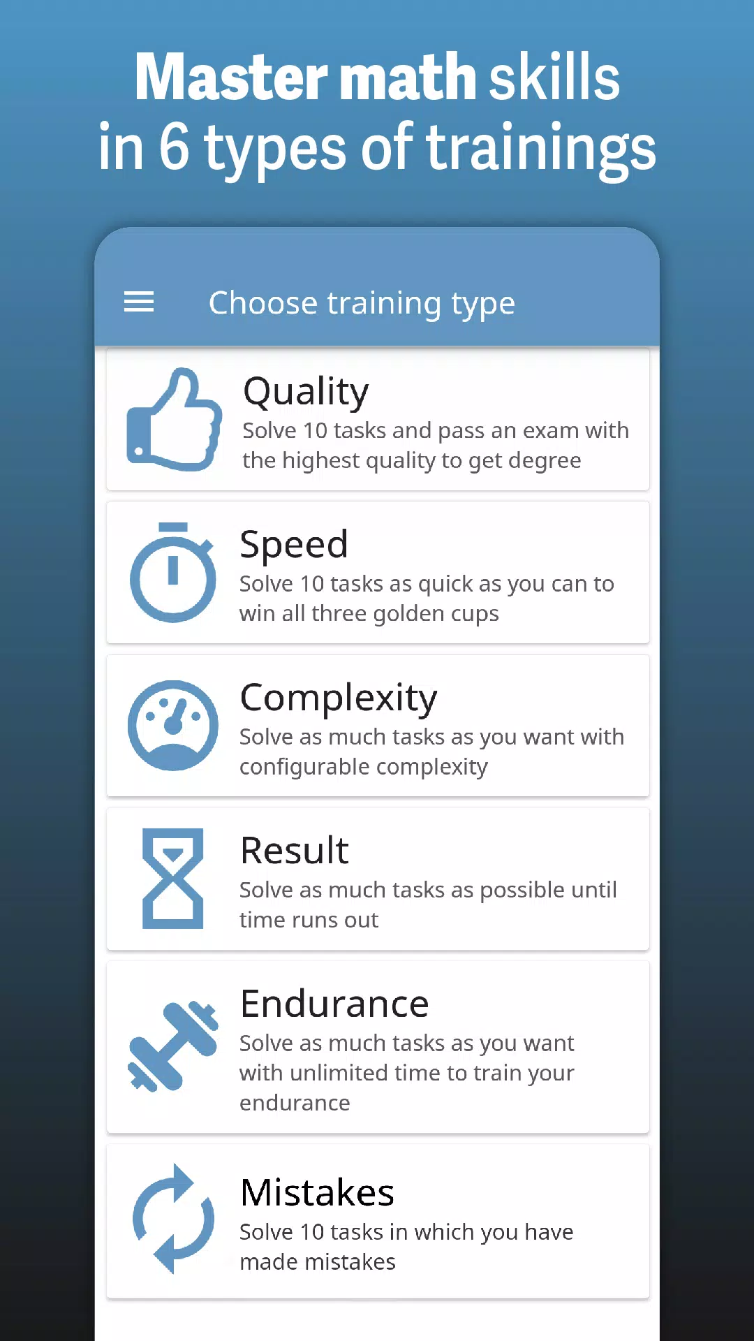 Speed Math Mental Quick Games Tangkapan skrin 0