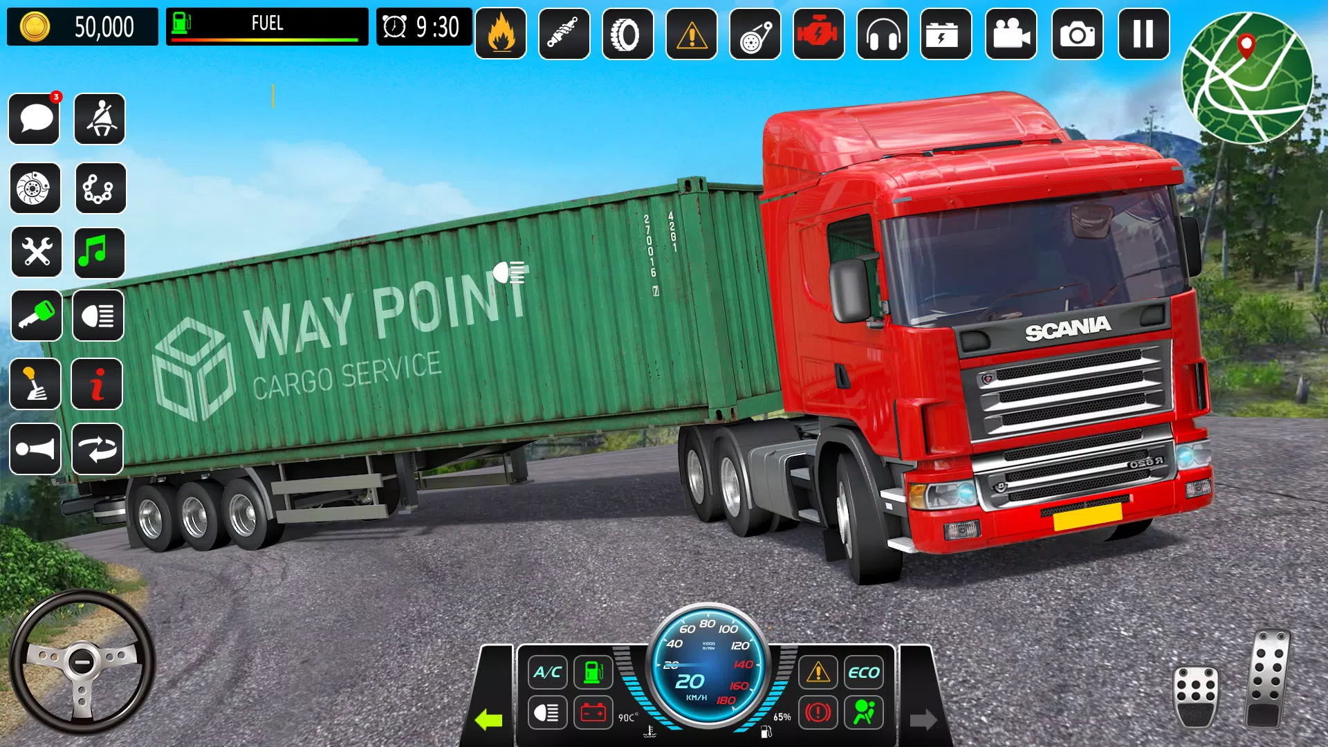 Mountain Truck Driving Games應用截圖第1張