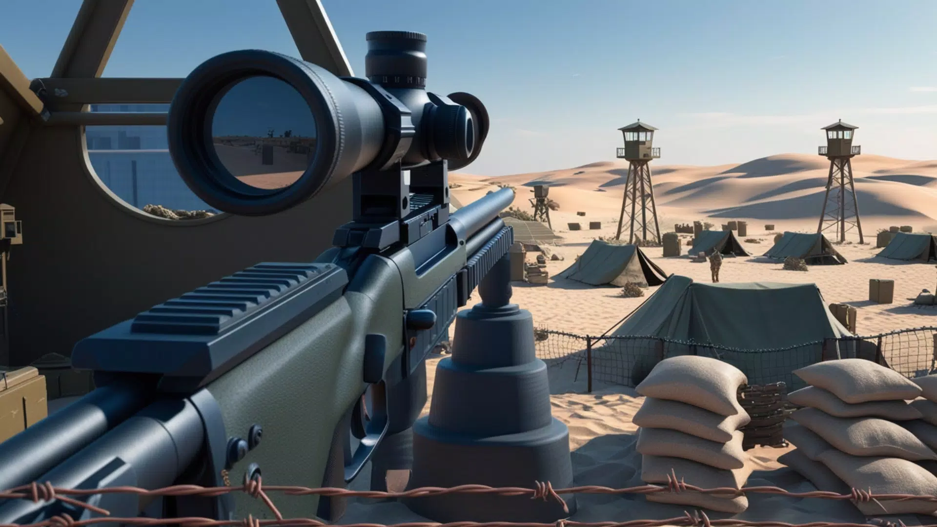 Sniper X : Desert Hunt FPS 3D應用截圖第0張