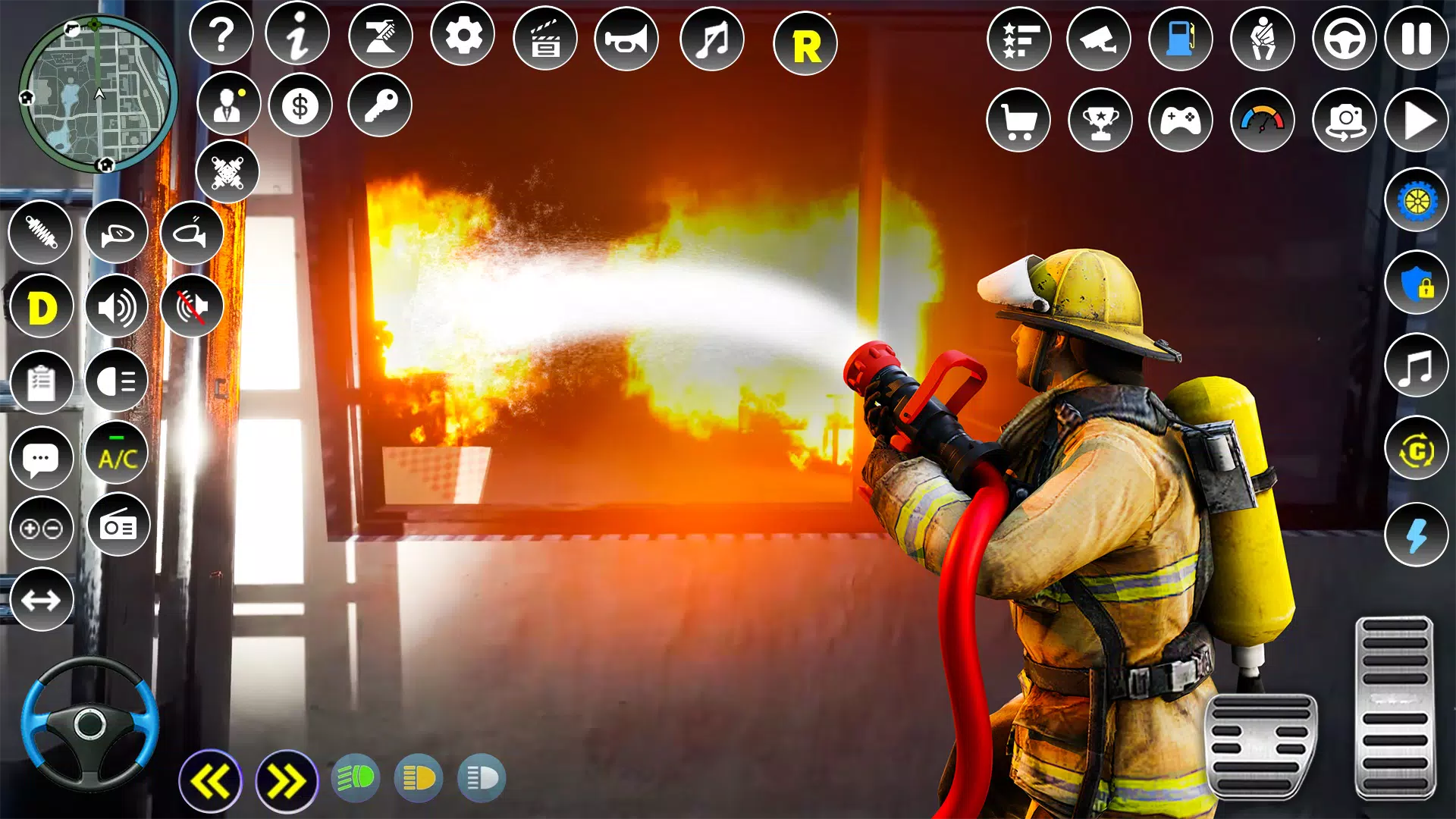 Firefighter :Fire Brigade Game 스크린샷 3