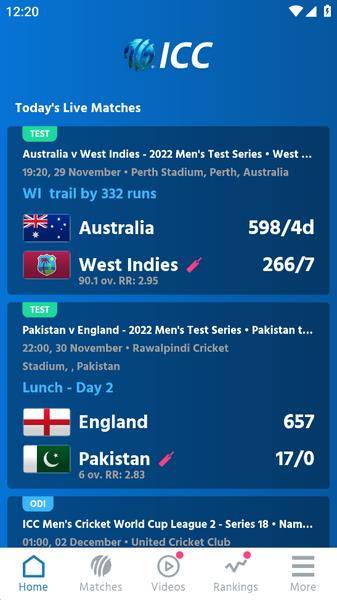 ICC Men’s T20 World Cup Capture d'écran 0