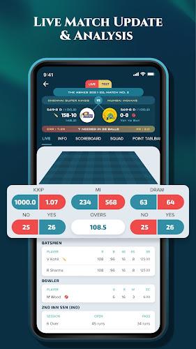 Magic Cricket Live Line - Exch 스크린샷 1