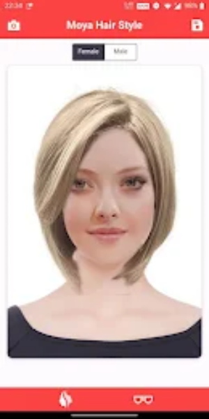 Moya Hairstyle: Bangs & Wigs Screenshot 1