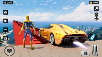 Gt Car Stunt Game 3D Car Games Capture d'écran 2