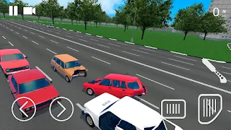 Russian Car Crash Simulator Schermafbeelding 1