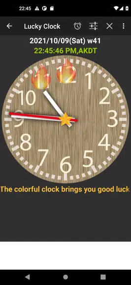 Rainbow Clock Screenshot 2