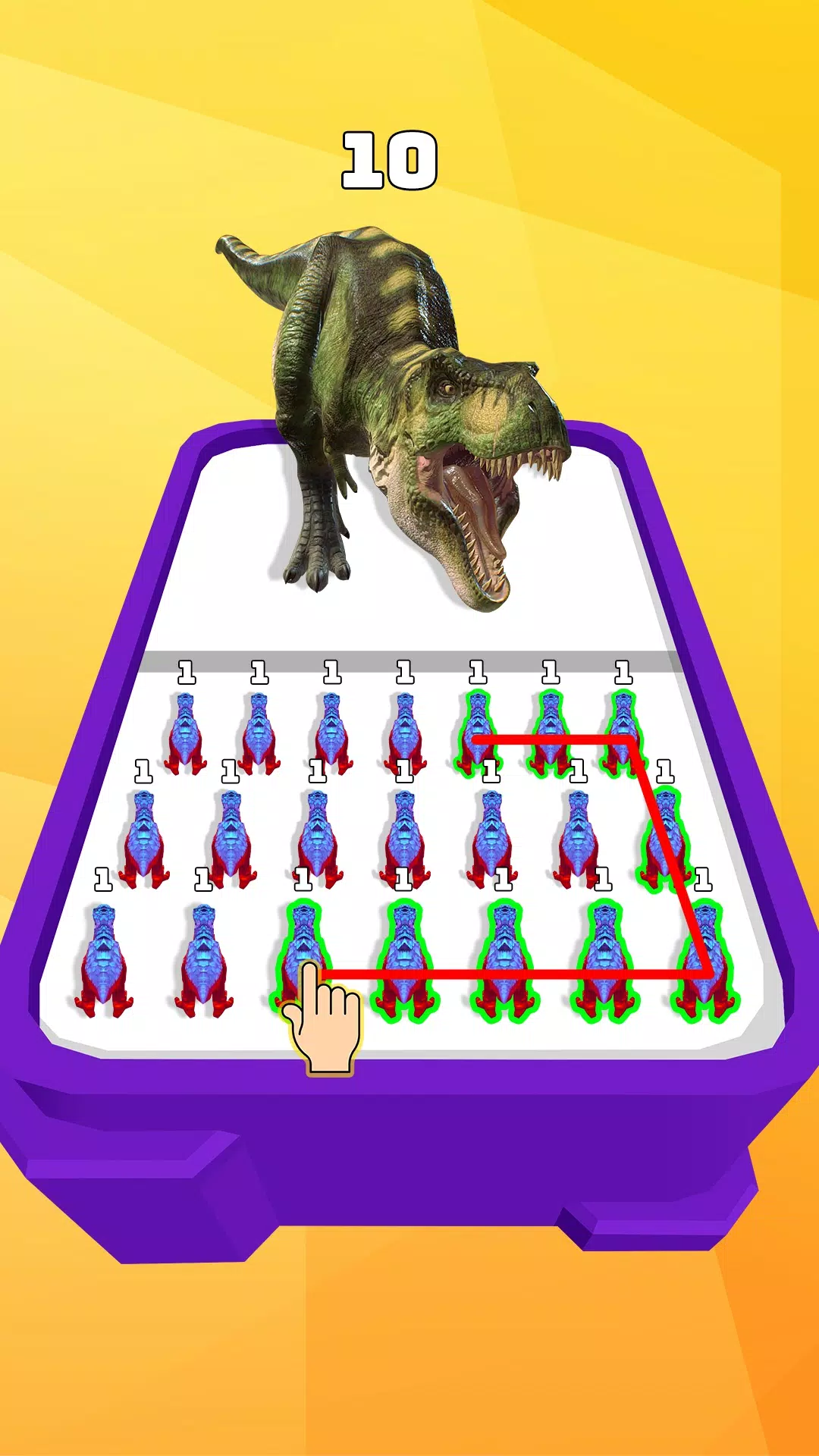 Merge Dinosaurs スクリーンショット 1