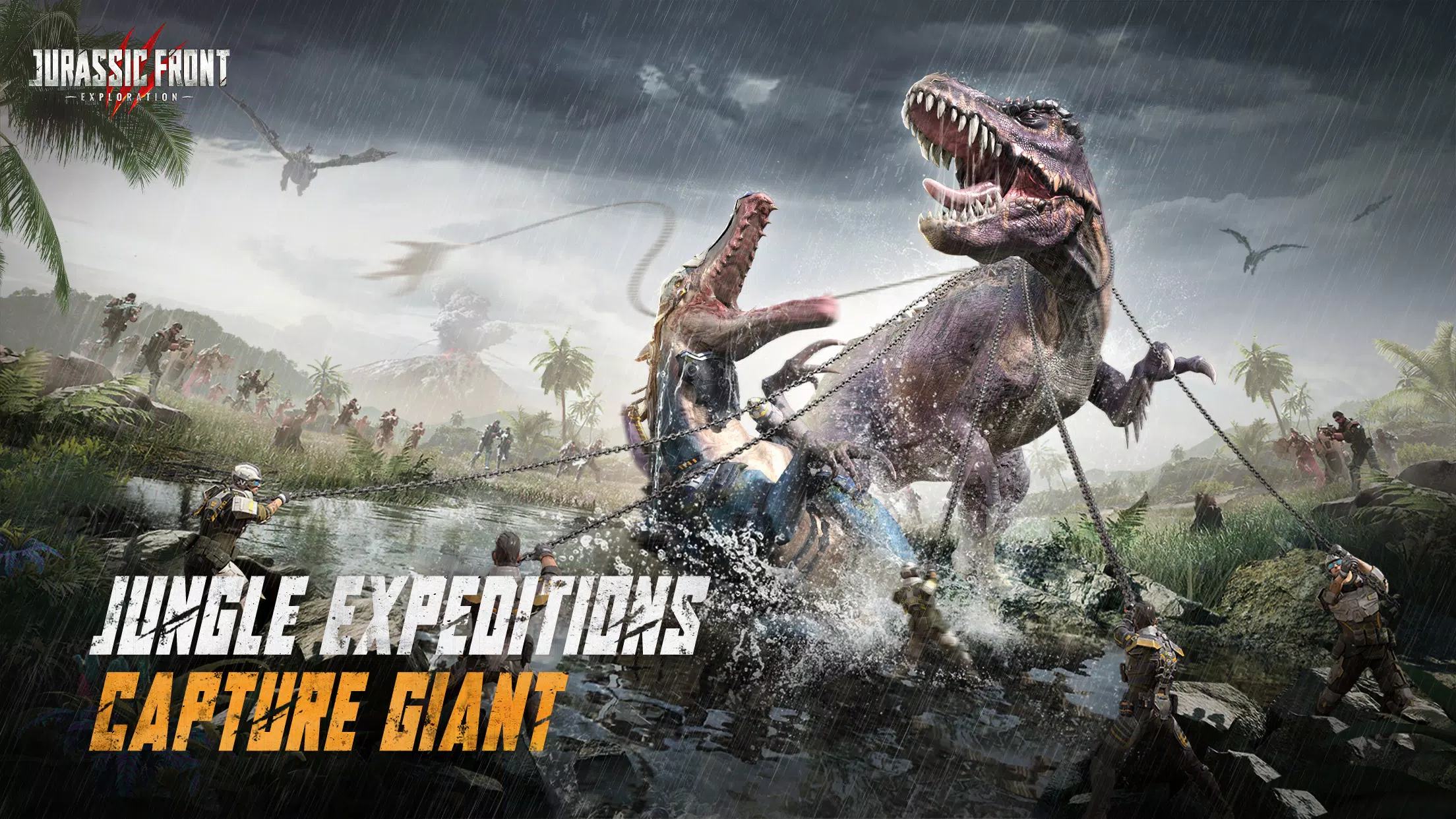 Jurassic Front: Exploration ภาพหน้าจอ 2