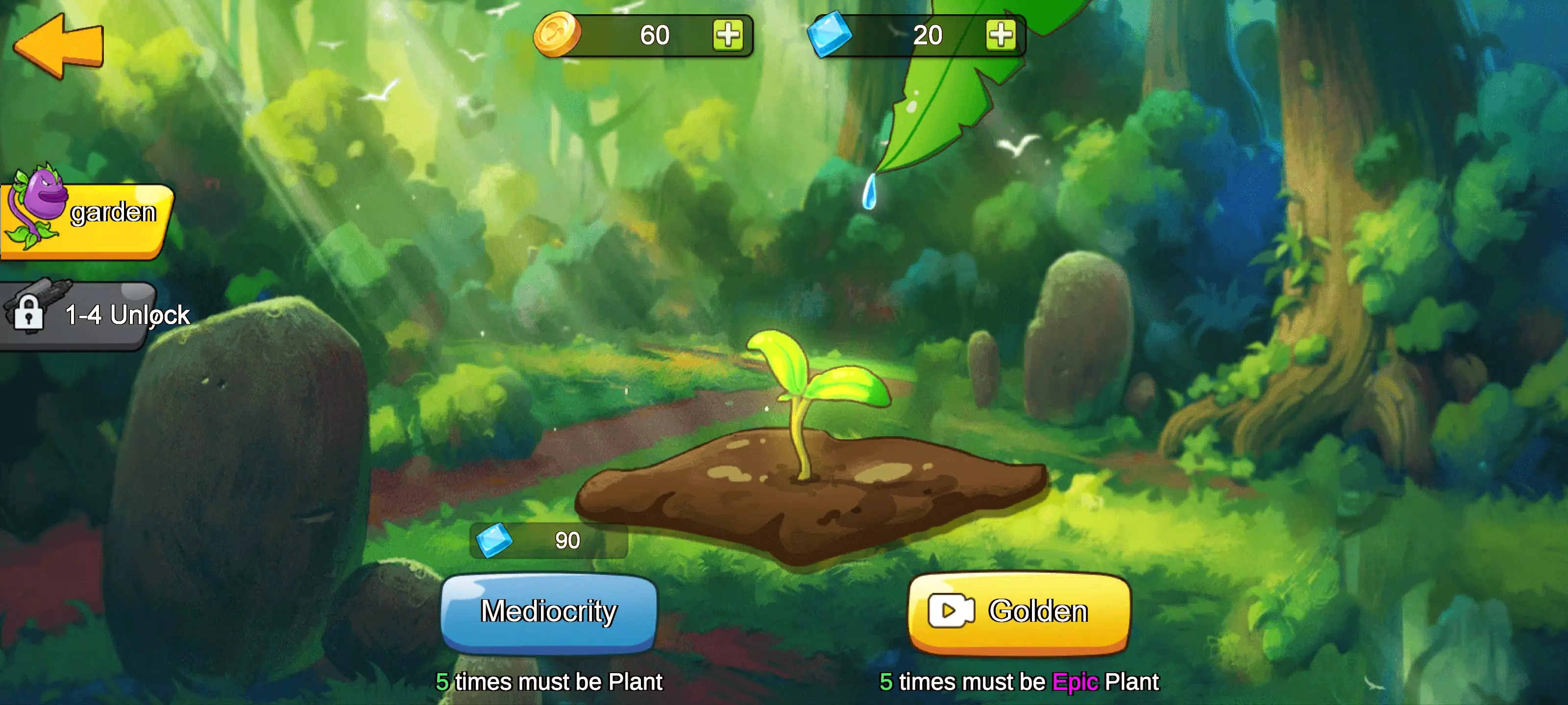 Merge Plants – Defense Zombies 스크린샷 1