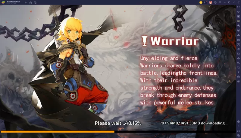 Dragon Nest: Rebirth of Legend - Sélection de classe