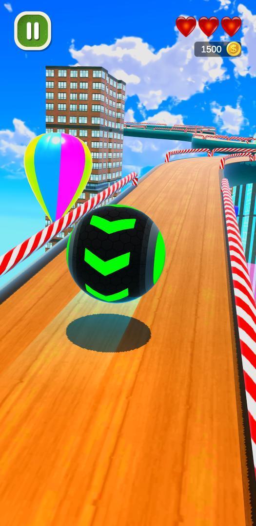 Sky Rolling Ball Game 3D Ball Ảnh chụp màn hình 3