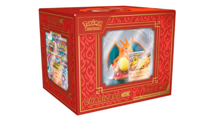 Pokémon TCG Charizard Statua używana do wyświetlania ulubionej karty dostępnej dla zamówienia w przedsprzedaży