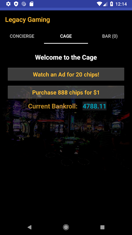 Legacy Casino Gaming Screenshot 1