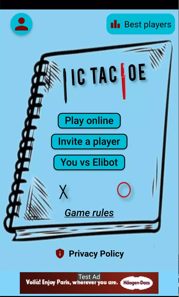 Elite Tic Tac Toe Captura de pantalla 0