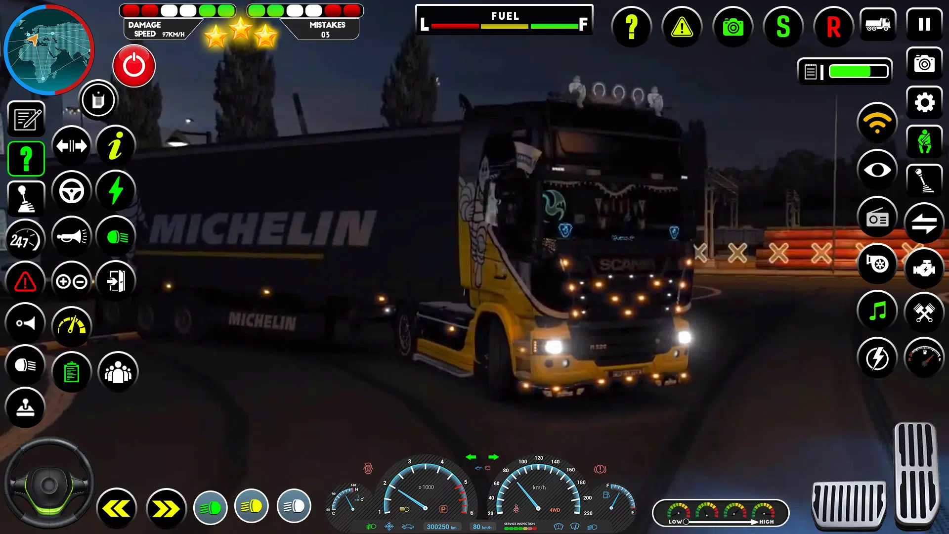 Euro Truck Driving Games Capture d'écran 2