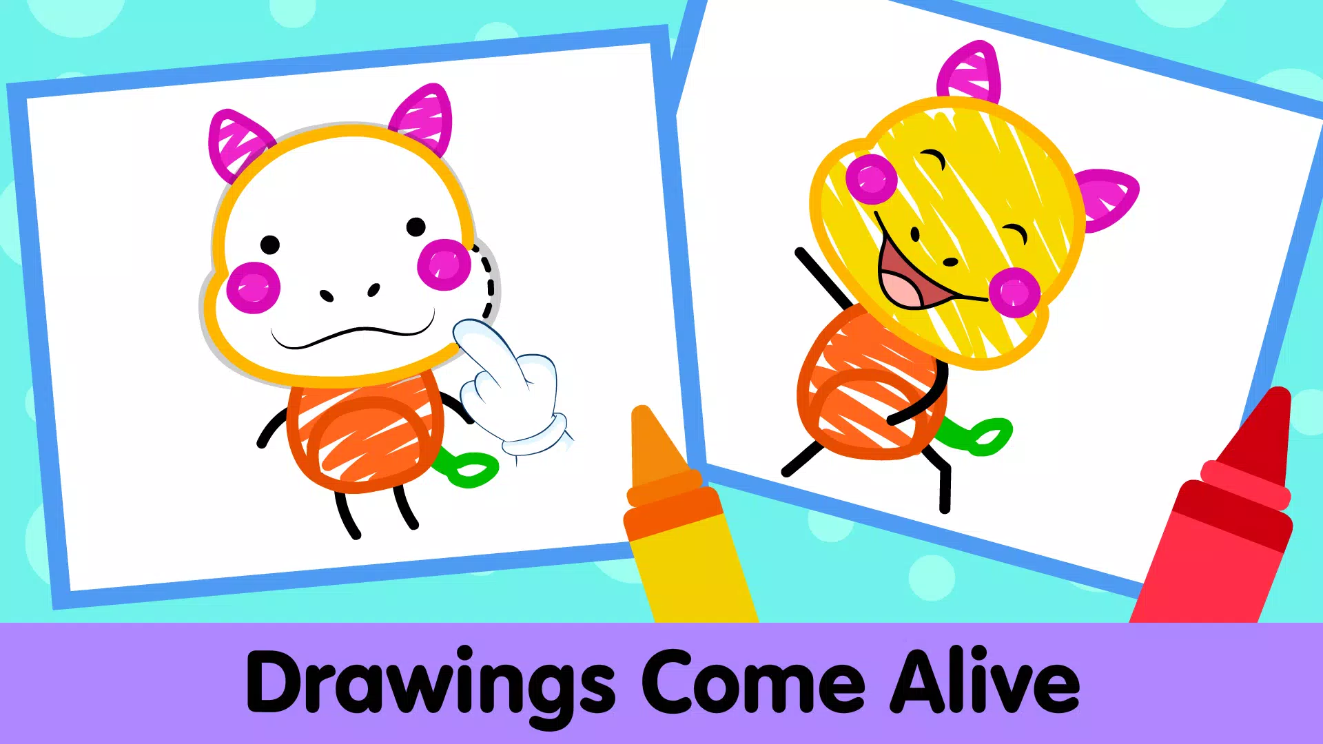 Kids Drawing & Painting Games Captura de tela 0