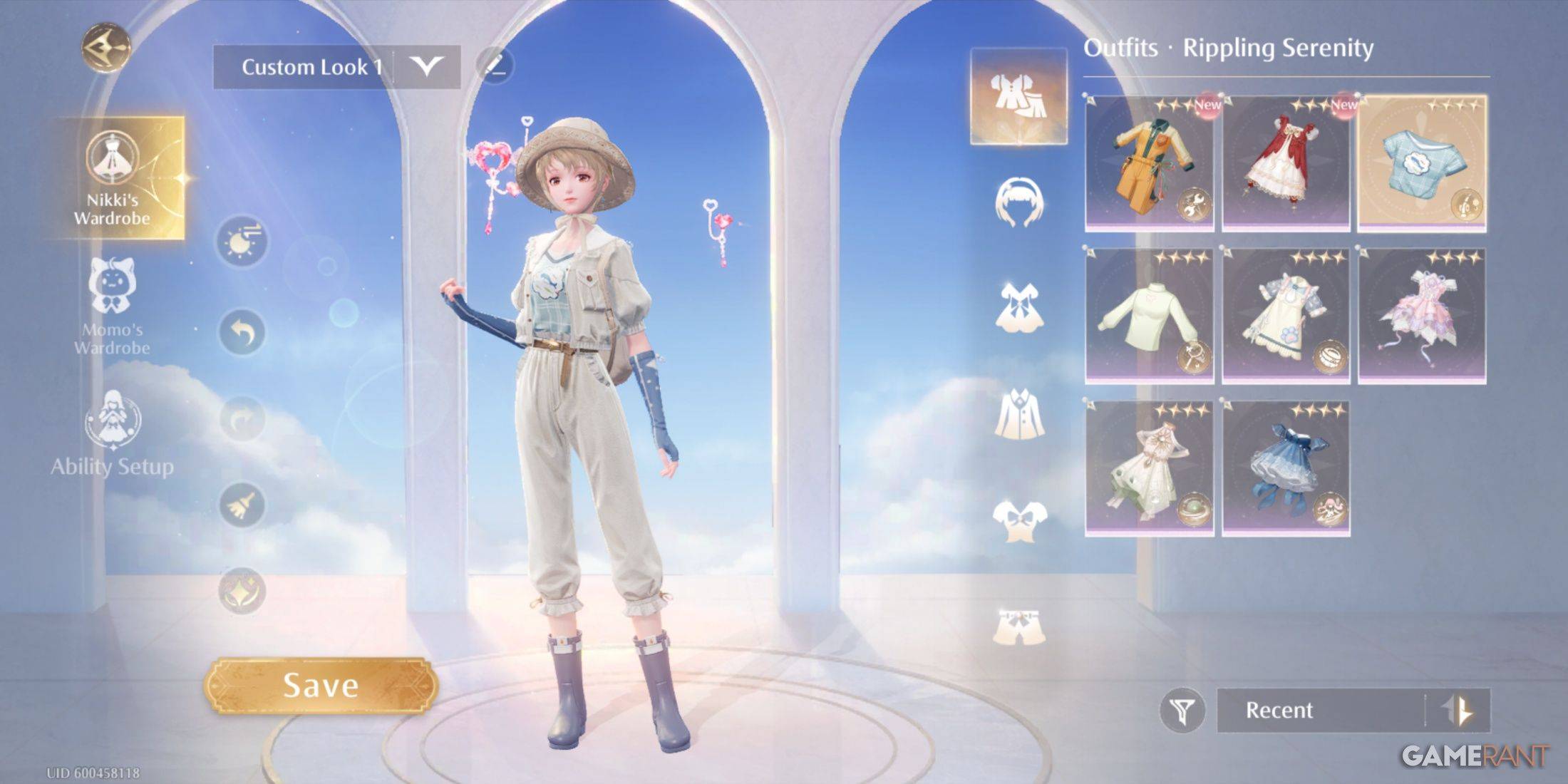 Image: Rippling Serenity Outfit