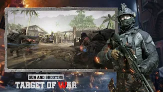 Gun and Shooting: Target war Screenshot 2