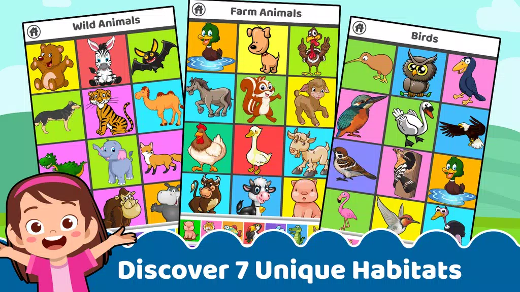 Animals for kids: Color & Draw 스크린샷 3