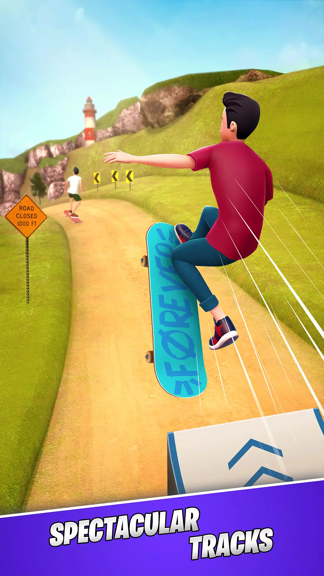 Skate Rush: Champions Race Captura de pantalla 1