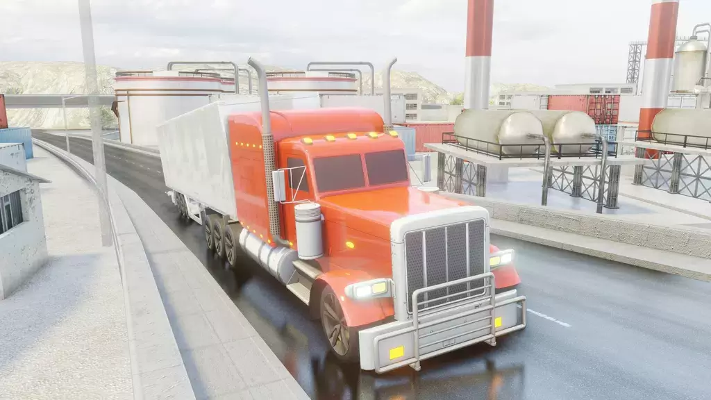 Usa Truck Simulator Car Games ဖန်သားပြင်ဓာတ်ပုံ 2