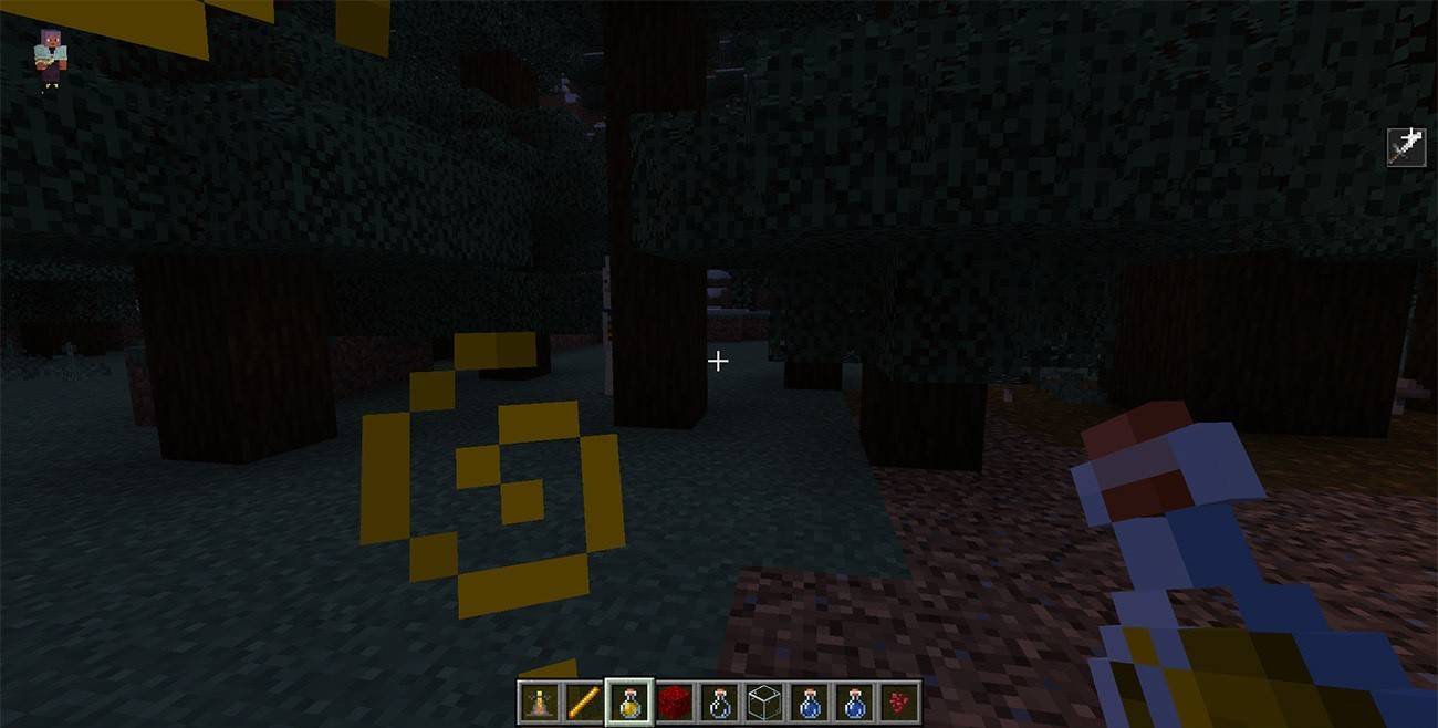 Силовое зелье в Minecraft