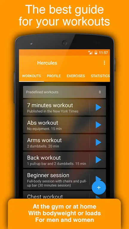 Hercules Workout Screenshot 3