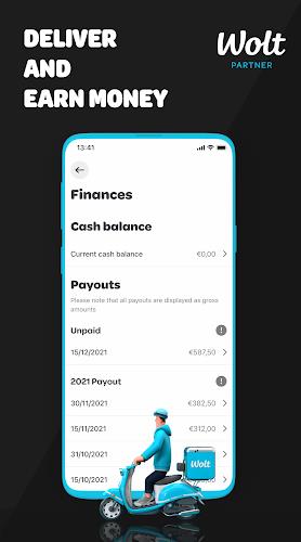 Wolt Courier Partner Ekran Görüntüsü 0