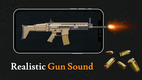 Gun Shot Sounds: Gun Simulator Schermafbeelding 1