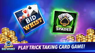 Spades: Bid Whist Classic Game Скриншот 0