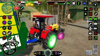 Tractor Game 3D Indian Tractor Zrzut ekranu 1