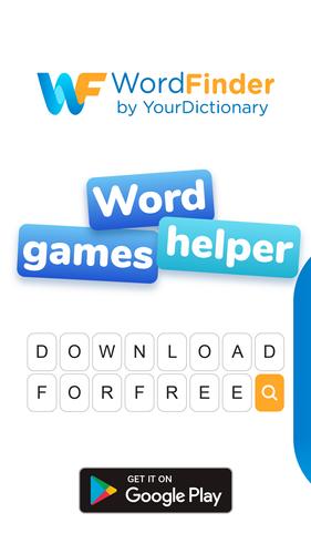 WordFinder by YourDictionary स्क्रीनशॉट 0