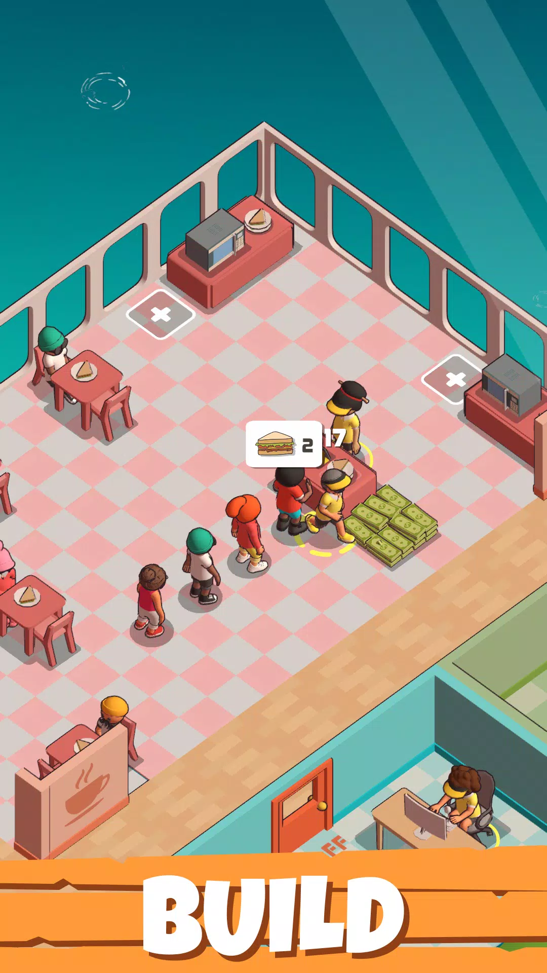 Marina Fever - Idle Tycoon RPG Ảnh chụp màn hình 1