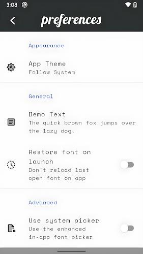 Font Viewer - Preview Fonts ဖန်သားပြင်ဓာတ်ပုံ 2