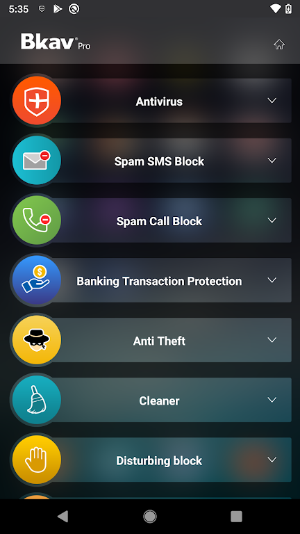 Bkav Mobile Security Screenshot 0