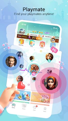 Playmate: Games & Voice Chat ภาพหน้าจอ 0