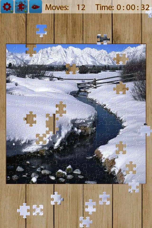 Snow Landscape Jigsaw Puzzles Ảnh chụp màn hình 1