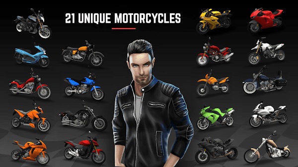 Racing Fever: Moto 스크린샷 1