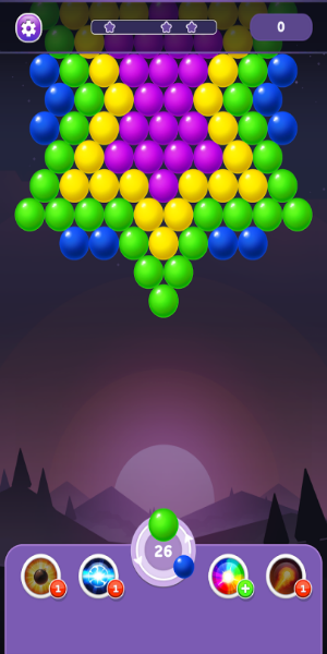 Bubble Shooter Rainbow Скриншот 0