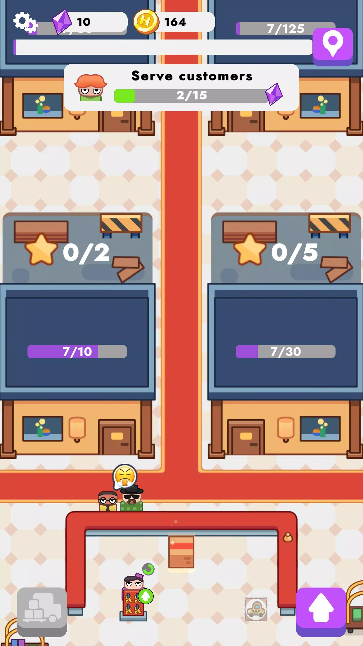 Royal Hotel: idle game 스크린샷 1
