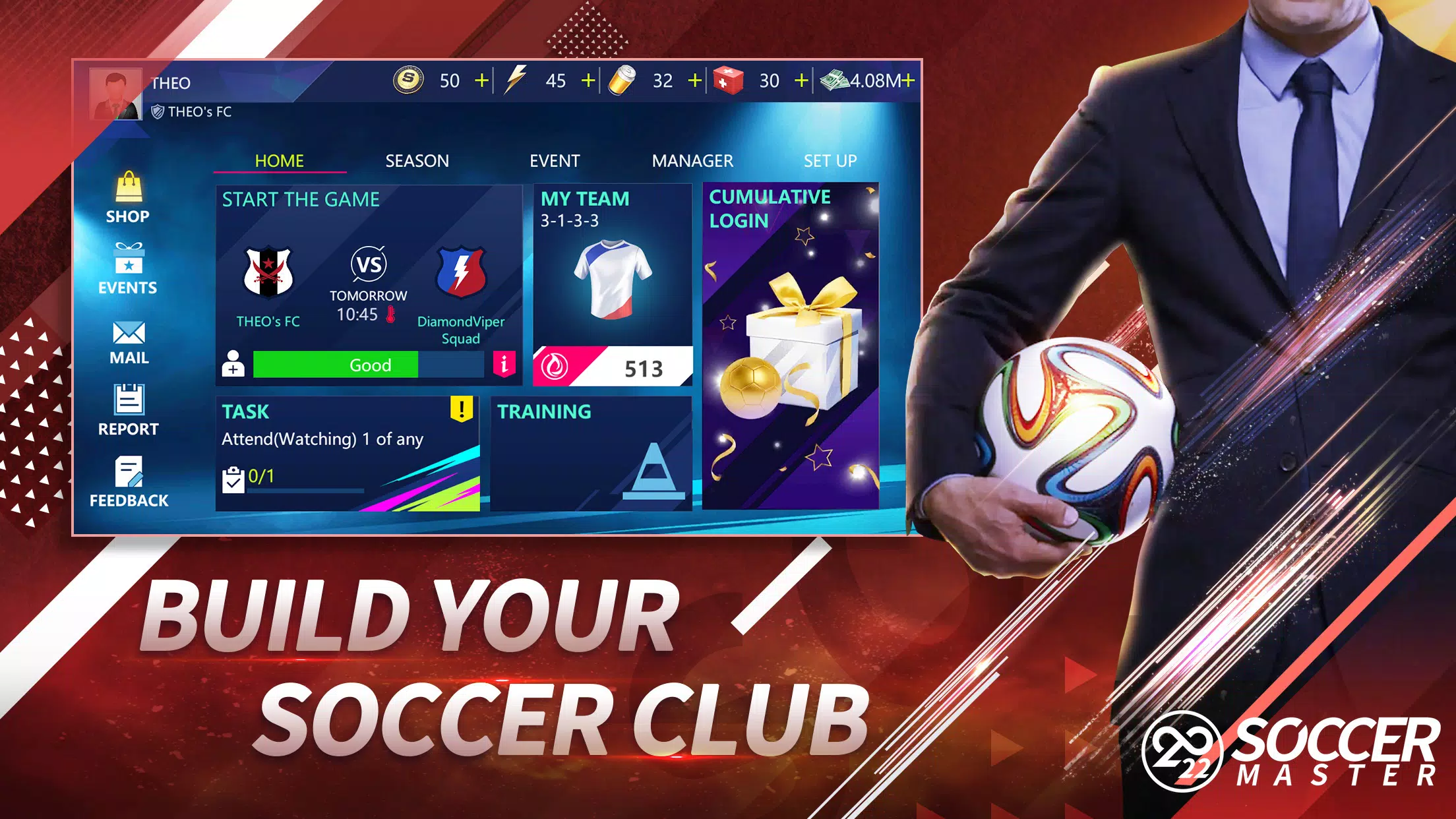 Soccer Master - Football Games Ảnh chụp màn hình 0