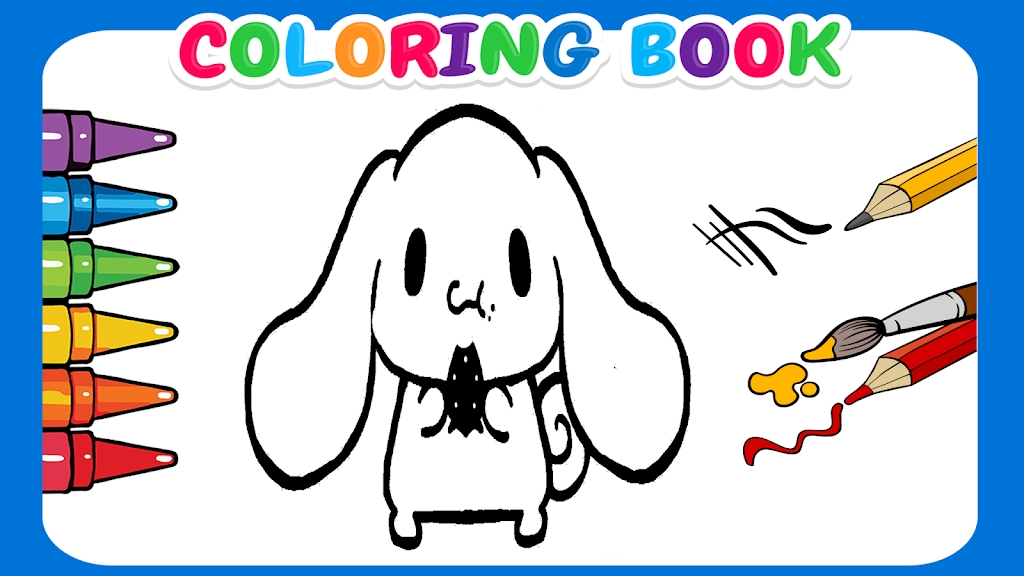 Cute Cinnamoroll coloring book Скриншот 1