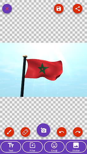 Morocco Flag Wallpaper: Flags Screenshot 3