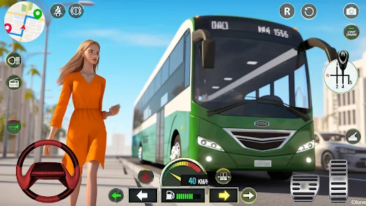 Bus Simulator Game Bus Game 3D Zrzut ekranu 1