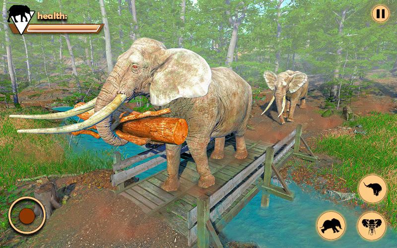 Elephant Simulator Animal Game Screenshot 2