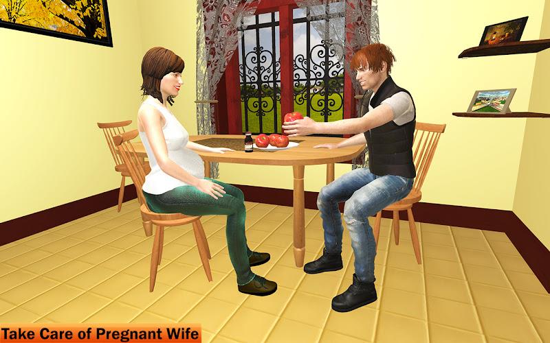 Pregnant Mother Sim Games Life Tangkapan skrin 2