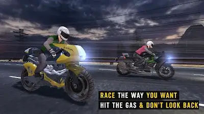 Racing Motorist : Bike Game 스크린샷 1