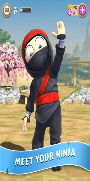 Clumsy Ninja Captura de tela 2