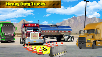 Truck Parking Truck Games Captura de tela 1