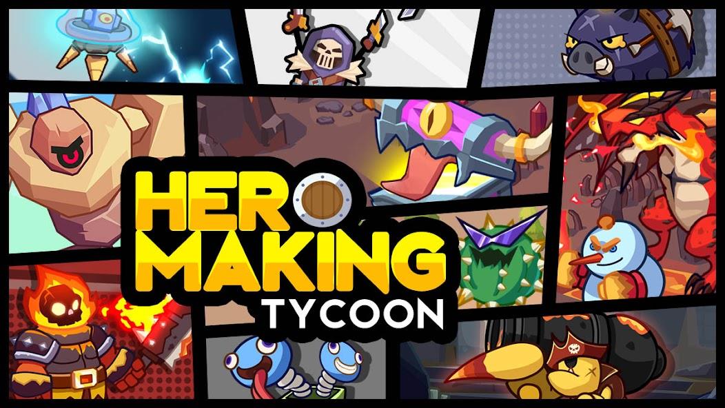 Hero Making Tycoon Mod স্ক্রিনশট 0